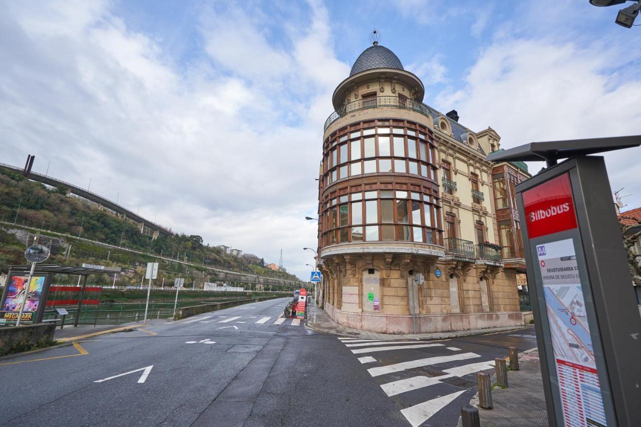 Апартаменты Apartamento Bio Exclusivo Con Mirador En Bilbao Y Aparcamiento Publico Gratuito Экстерьер фото