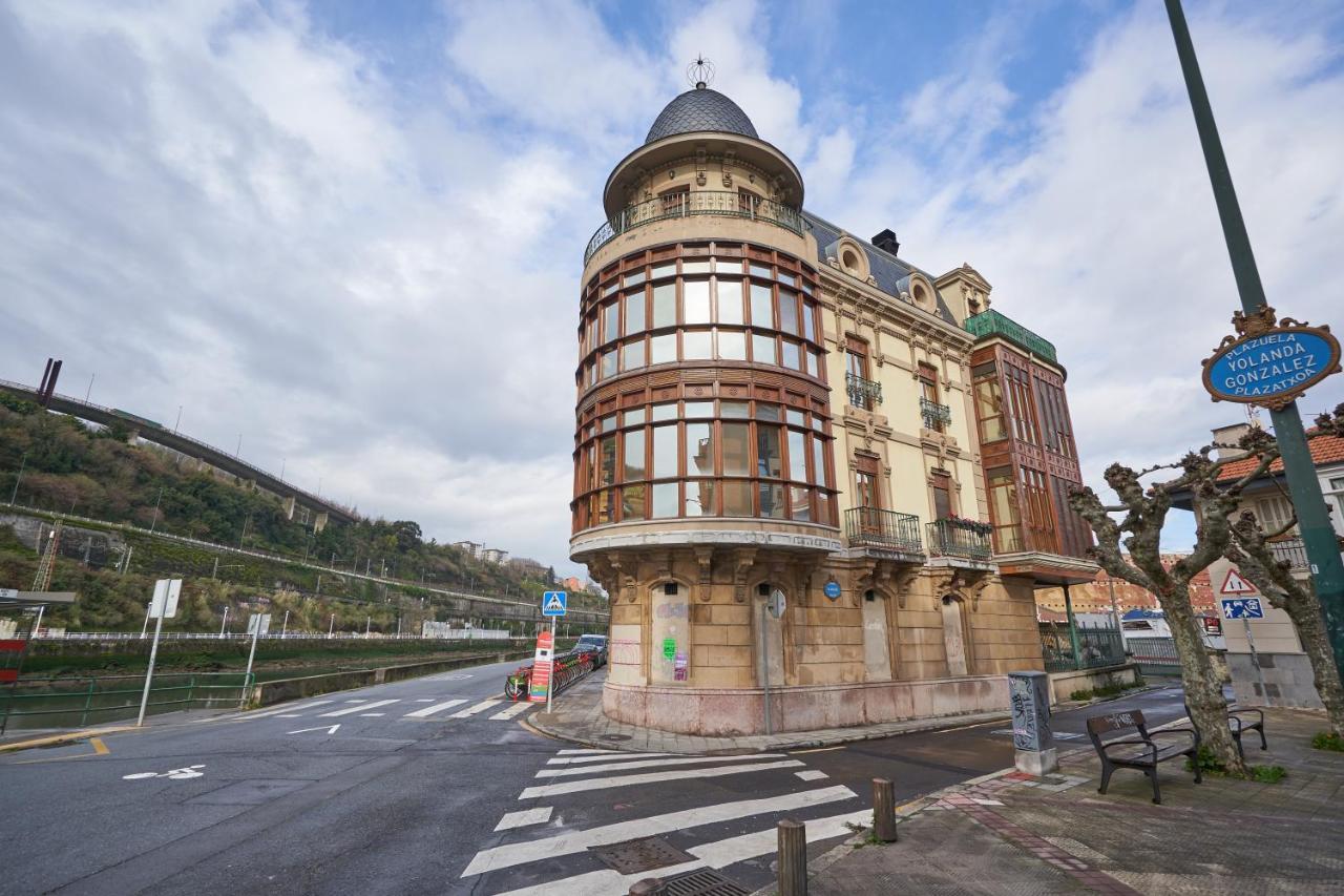 Апартаменты Apartamento Bio Exclusivo Con Mirador En Bilbao Y Aparcamiento Publico Gratuito Экстерьер фото