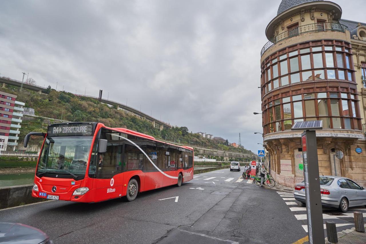 Апартаменты Apartamento Bio Exclusivo Con Mirador En Bilbao Y Aparcamiento Publico Gratuito Экстерьер фото
