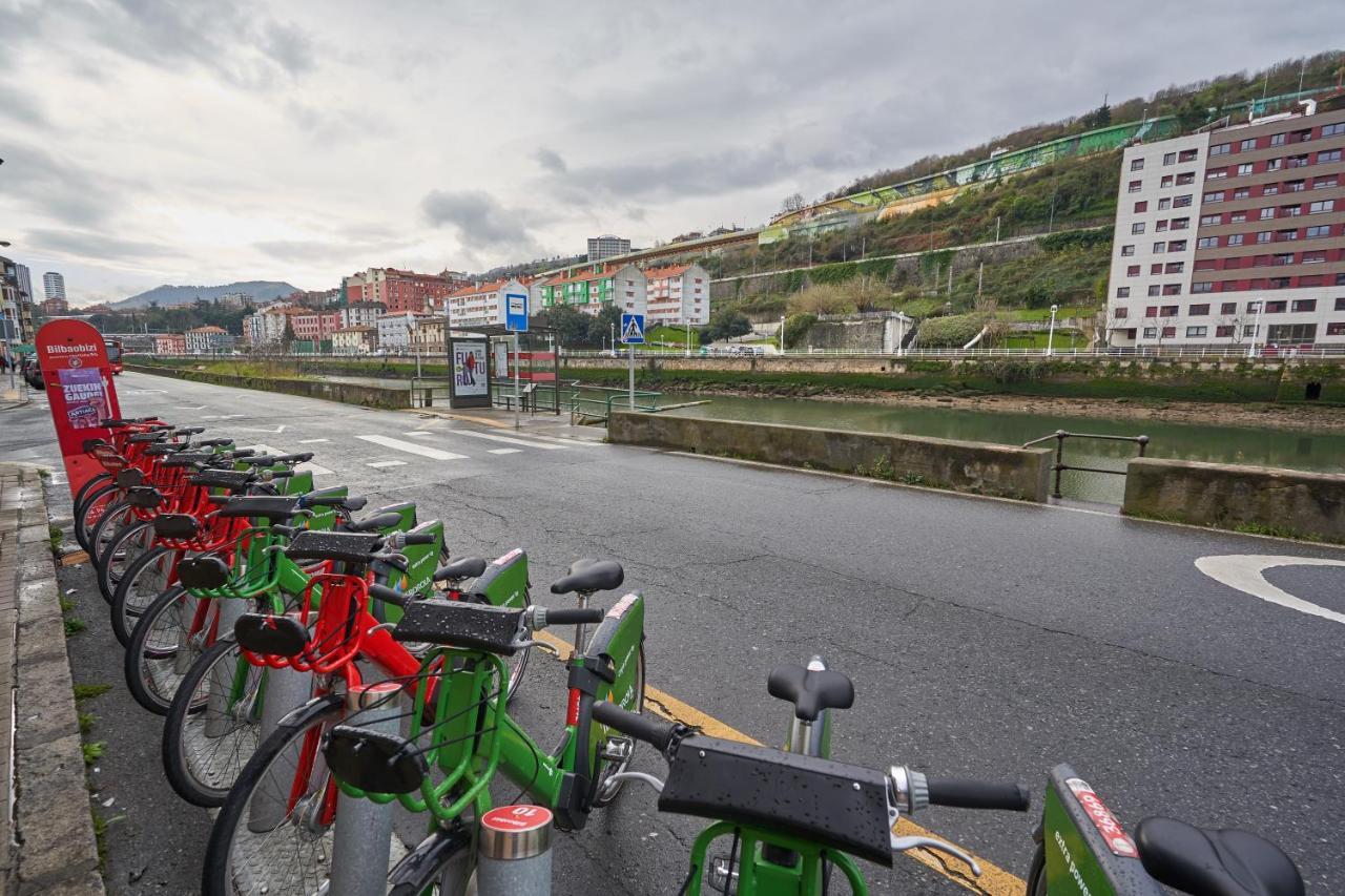 Апартаменты Apartamento Bio Exclusivo Con Mirador En Bilbao Y Aparcamiento Publico Gratuito Экстерьер фото